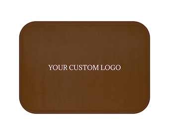 BROWN Spray Tan Mat: Custom Logo