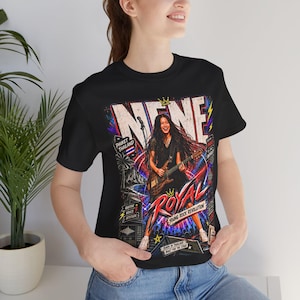 Rock Guitarist Poster Art Tee | NENE Royal Tour Graphic T-Shirt