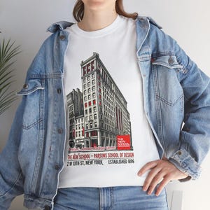 Parsons School of Design The New School Heritage Woodcut Tee