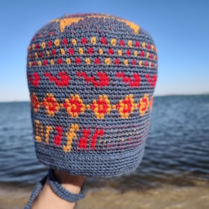 ASCENSION Dreadlocks Crown, Rasta Crown, Rasta tam, Dreadlocks tam, Tam hat, Dreadlocks hat, Rasta hat, Dreadlocks slouchy beanie