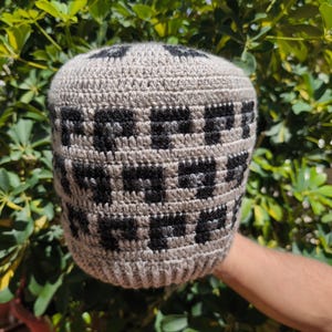 M SNO LEO Dreadlocks Crown, Rasta Crown, Rasta tam, Dreadlocks tam, Tam hat, Dreadlocks hat, Rasta hat, Dreadlocks slouchy beanie