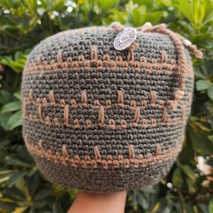M FOREST MUSE Dreadlocks Crown, Rasta Crown, Rasta tam, Dreadlocks tam, Tam hat, Dreadlocks hat, Rasta hat, Dreadlocks slouchy beanie