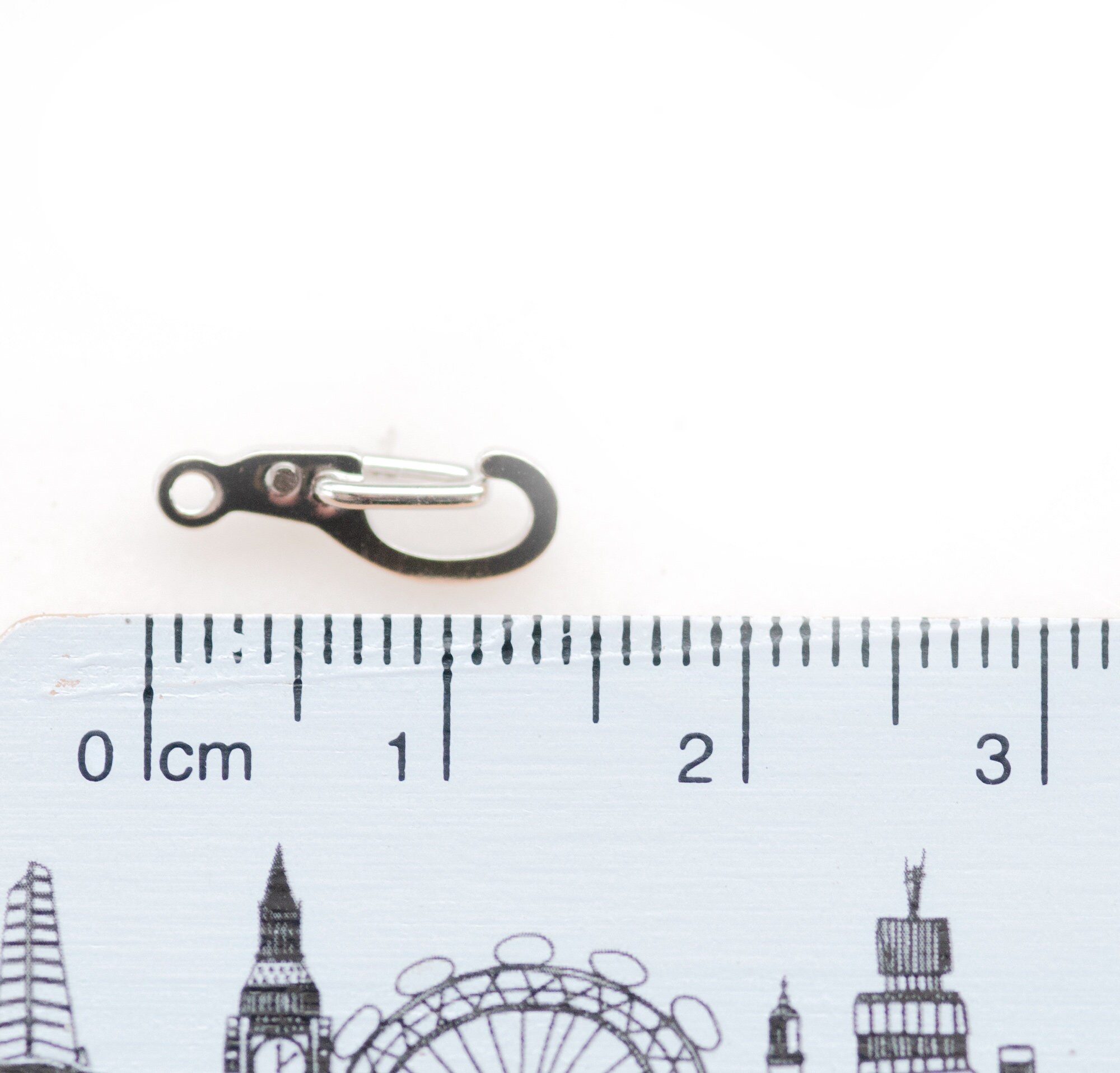 14mm Spring-loaded Clasps, Silvery Plated, Lobster Clasp, Delicate ...
