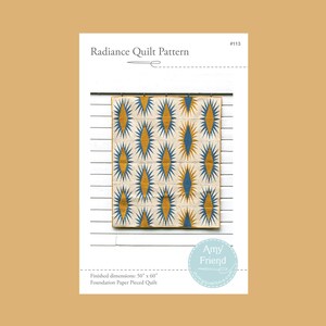 Radiance Quilt Pattern --PDF - Etsy