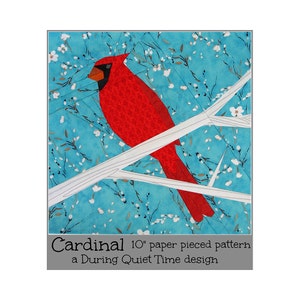 "Muster ""Cardinal Paper Pattern""."