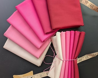 Curated Half Yard Bundle (Pinks/Reds)