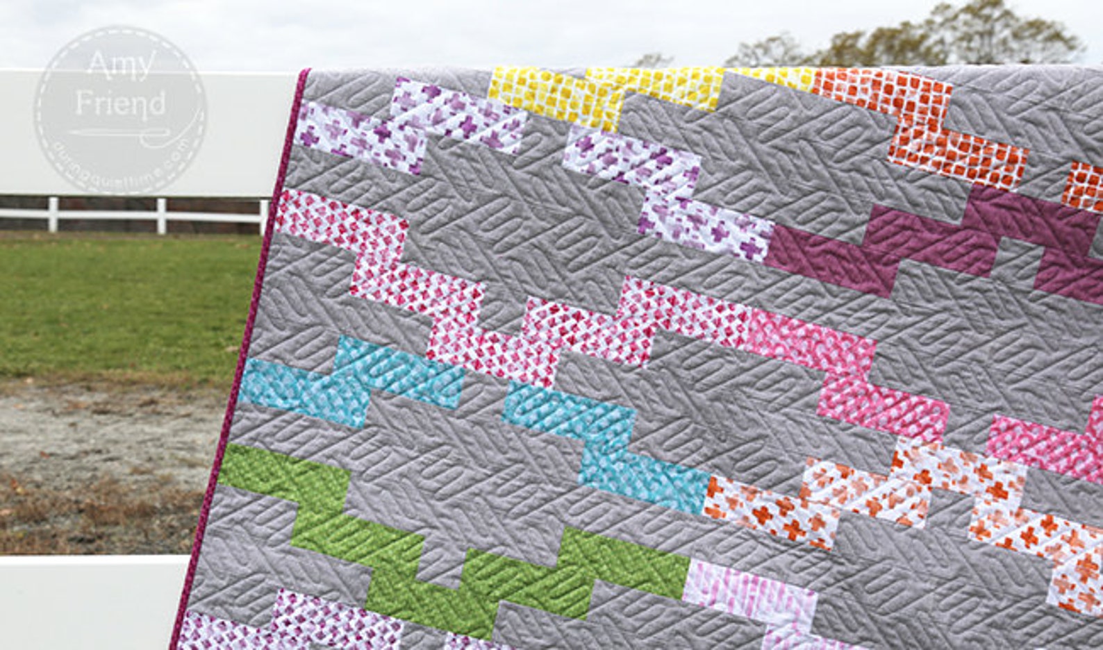Interlock Quilt Pattern PDF Etsy