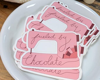 “Fueled By Schokolade” Sticker