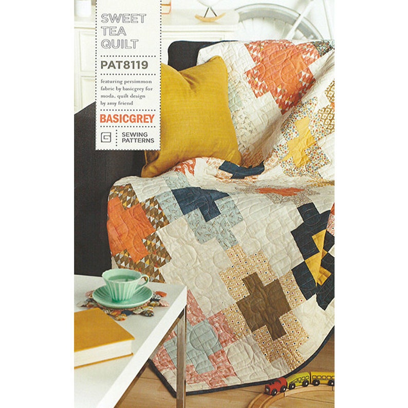 Sweet Tea Quilt Pattern by BasicGrey Etsy