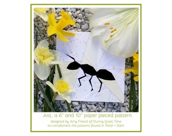 Ameise Papierstückmuster