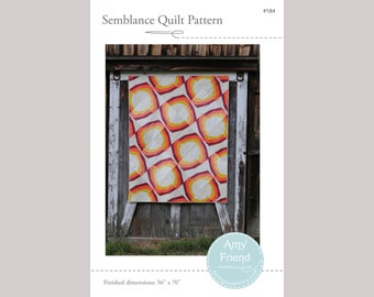 Semblance Quilt Pattern --PDF