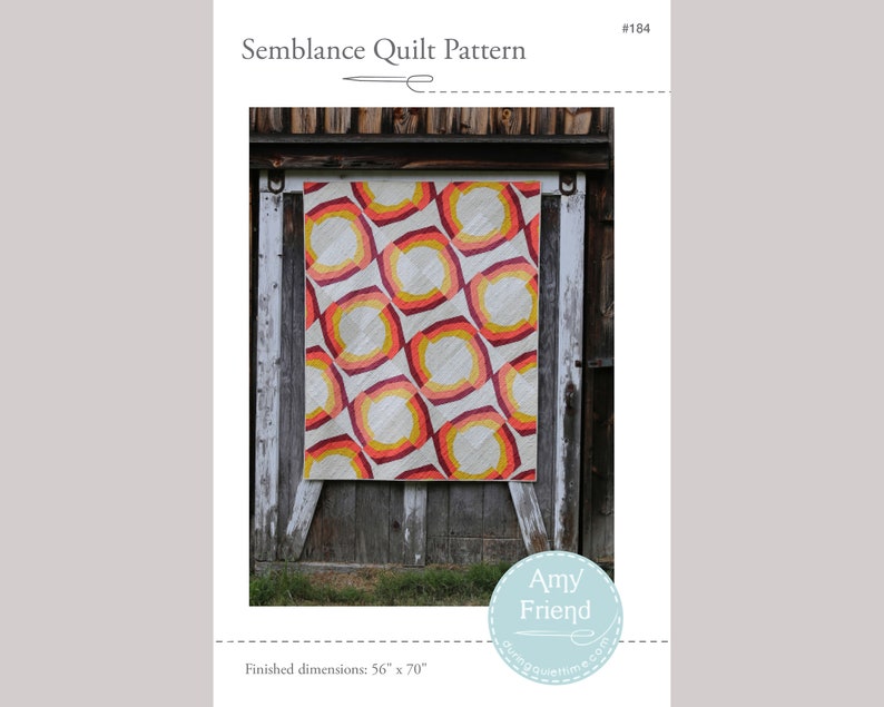 Semblance Quilt Pattern PDF image 1