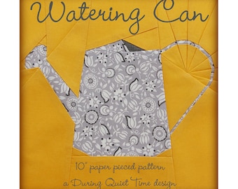 Watering Can Paper Pieced Pattern