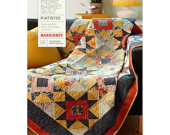 Picnic Basket Quilt Pattern by BasicGrey