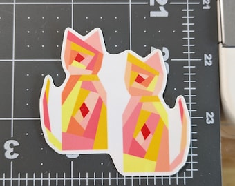 Quiltsticker Scrap Cat