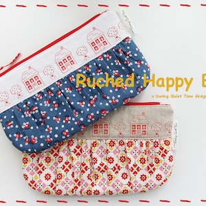 Ruched Happy Bag Pattern image 1