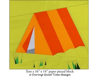 Tent Paper Pieced Pattern