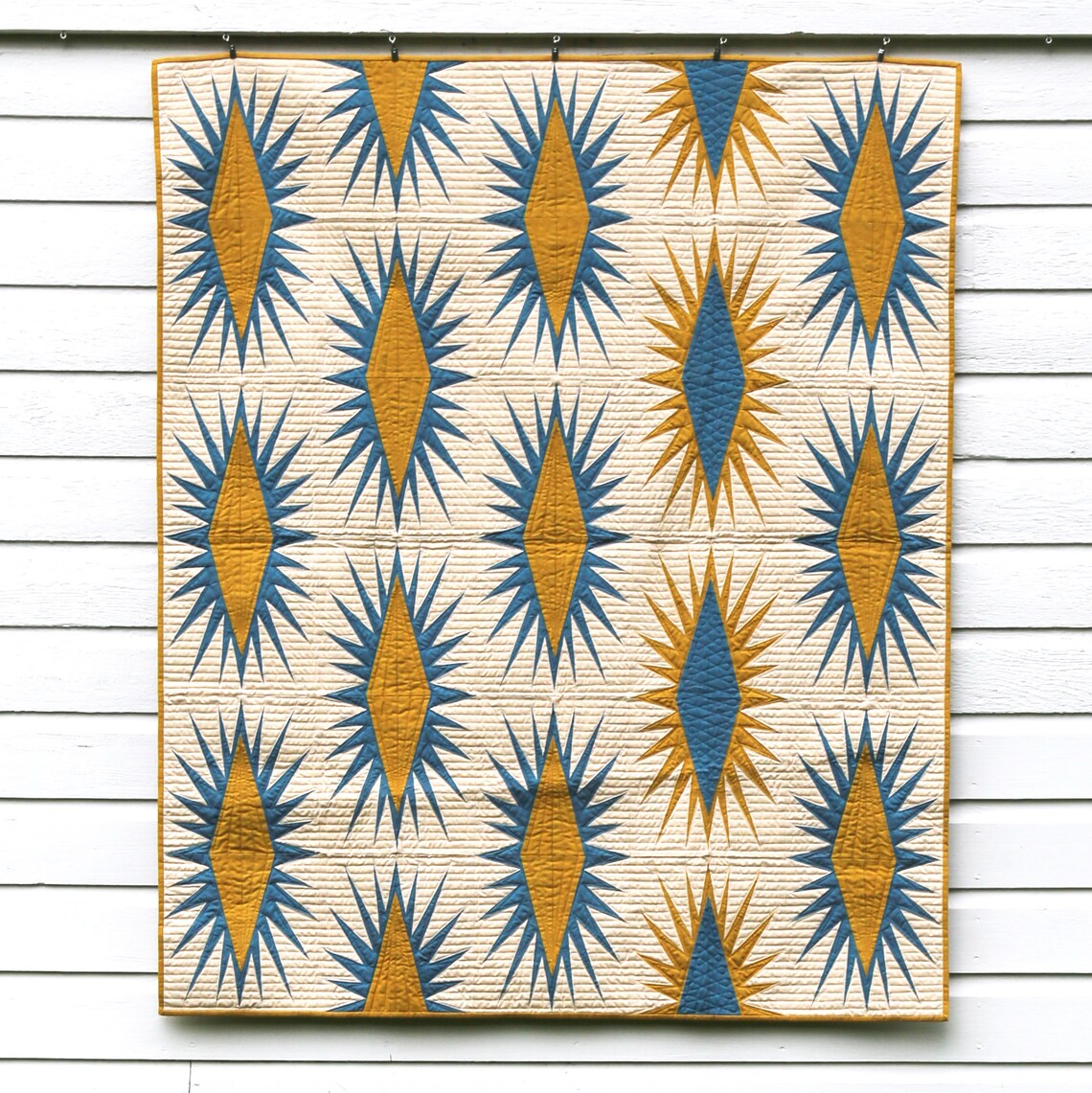 Radiation Pattern Print Quilt