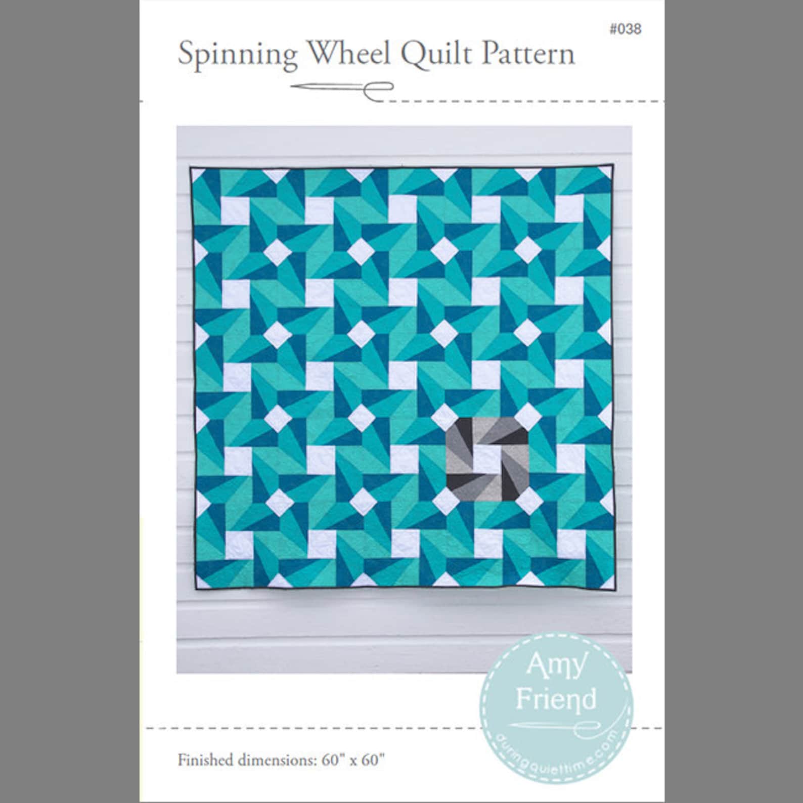 Spinning Wheel Quilt Pattern Etsy