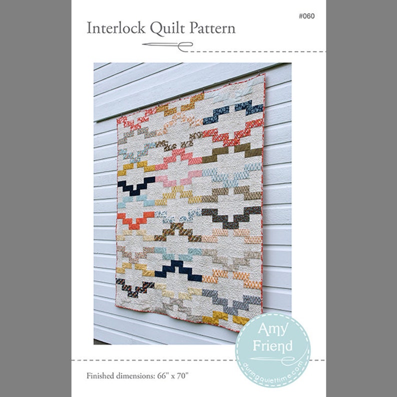 Interlock Quilt Pattern PDF image 1