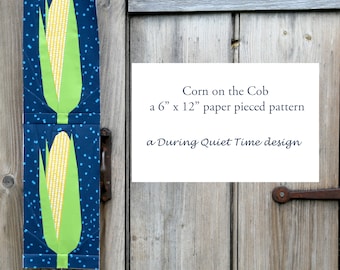 Corn on the Cob Paper Pieced Pattern