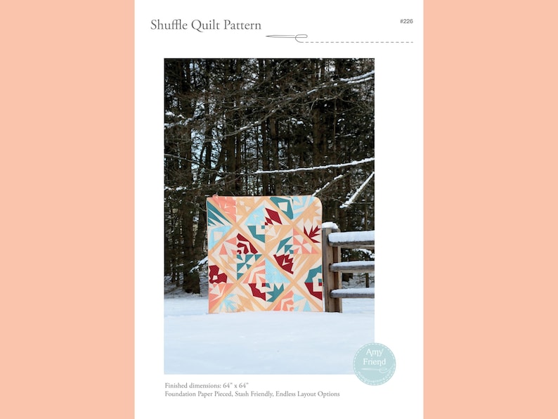 Shuffle Quilt Pattern --PDF - Etsy