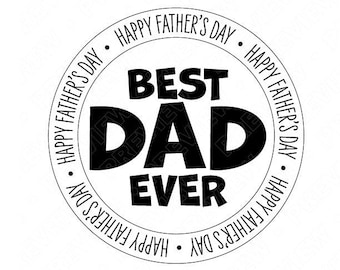 Dad Ever Clipart, Father's Day SVG PNG (Digital Download