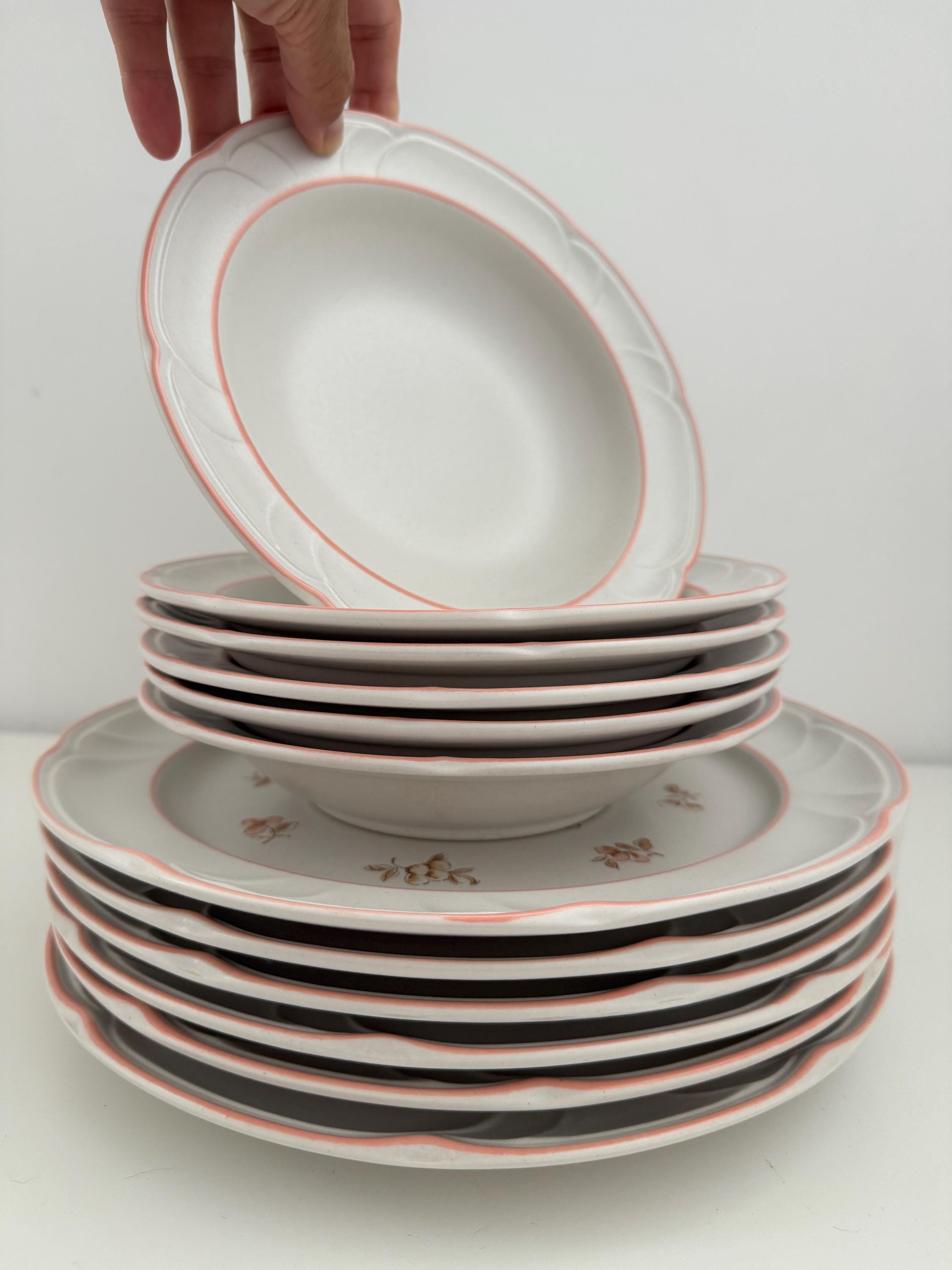 Country Ware Peachwood Stoneware Tea Set – Made in Japan – Vintage