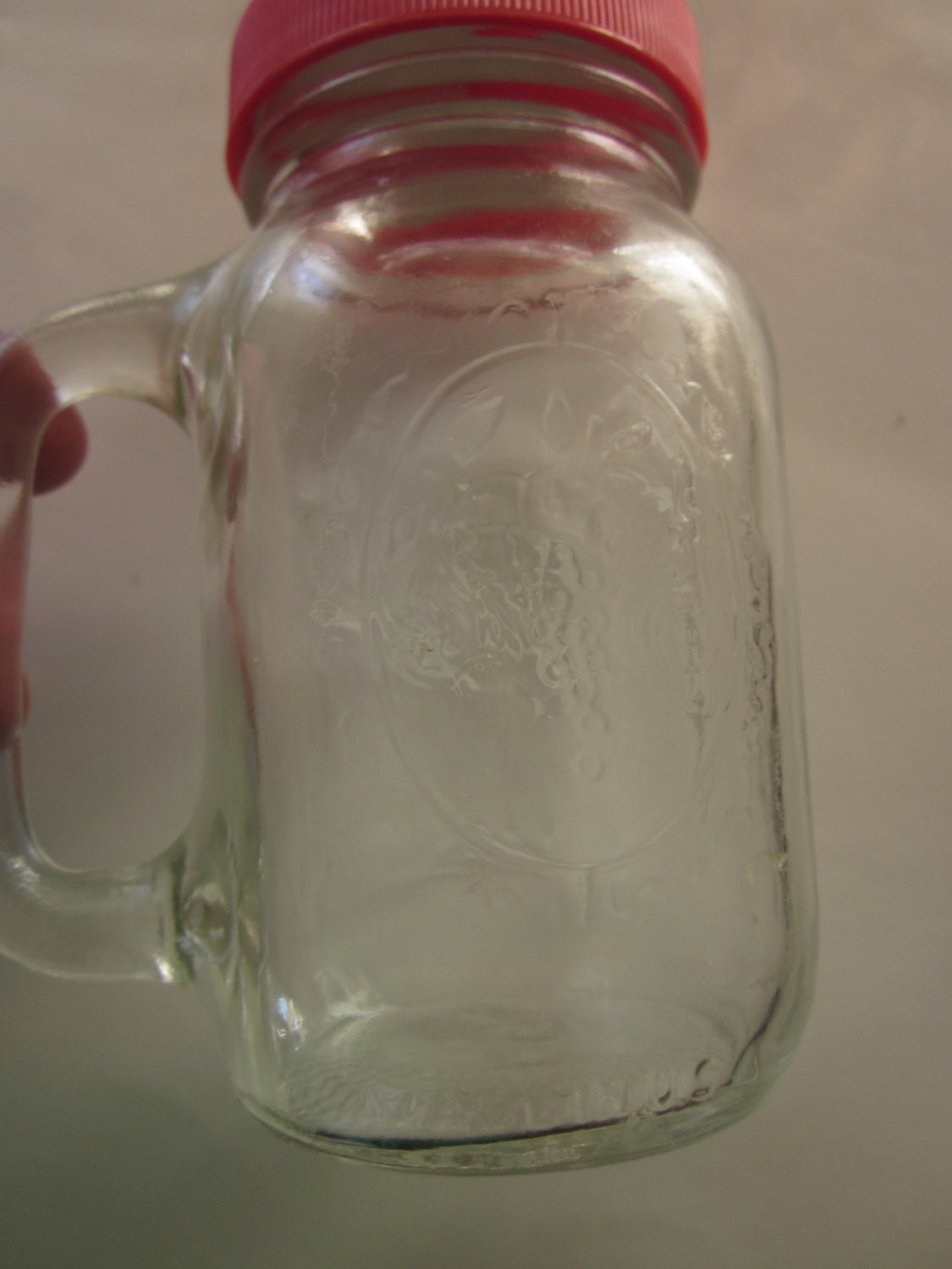 ball mason jar with handle and lid