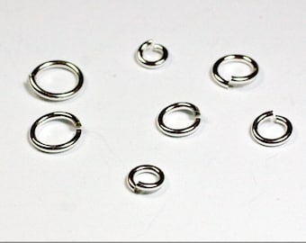 48 pcs 20g sterling sampler pack 1 assorted jump rings 20gsamp1 925 solid sterling