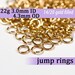 see more listings in the 14 Karat Gold Fill Jump Ringe section