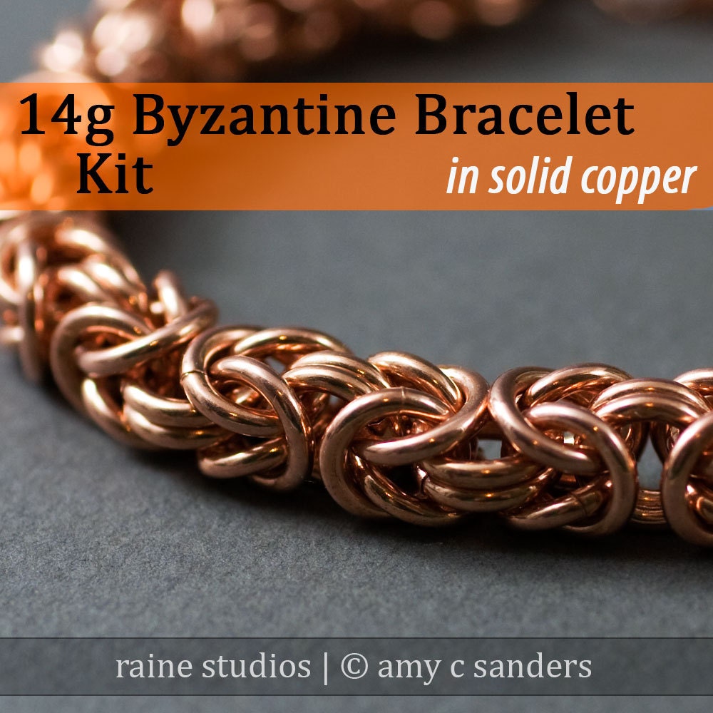 Byzantine Chain Mail Bracelet Materials KIT - PKlein Jewelry Design