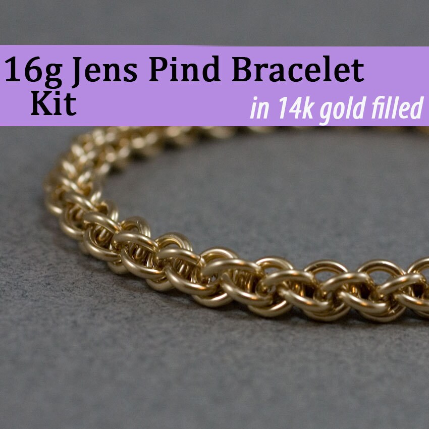 Powerbeads by Jen Petite Twisted Link Gold Toggle Bracelet with a larg |  seafoamsoapcompany