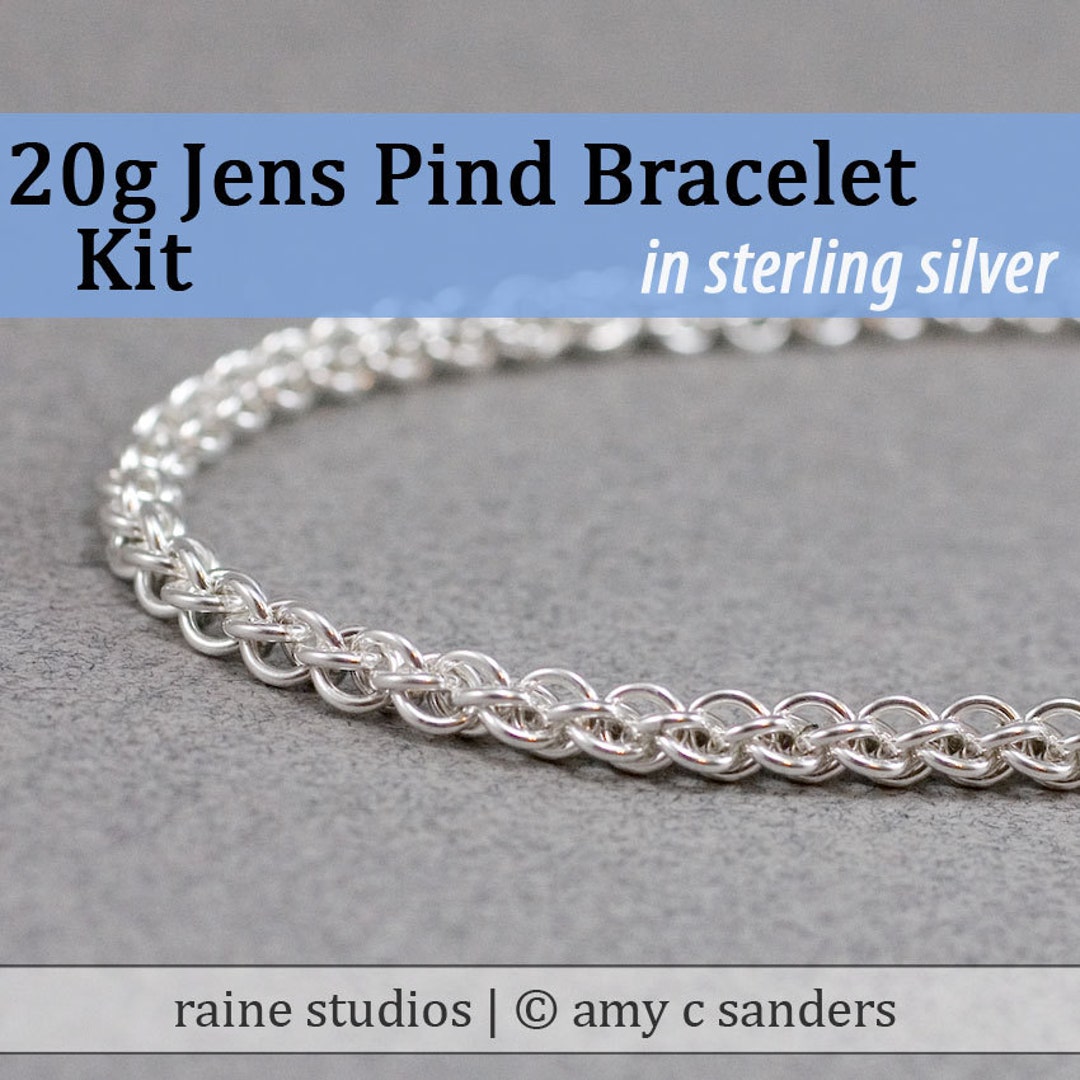 Aluminum Jens Pind Bracelet - Threaded Metal