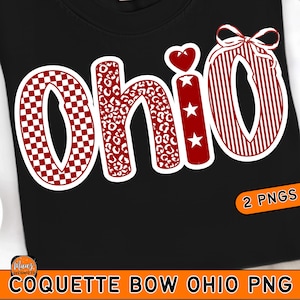Ohio png,Oh png,Ohio state gifts,usa state png,coquette bow Ohio state checkered leopard print girly shirt png sublimation designs