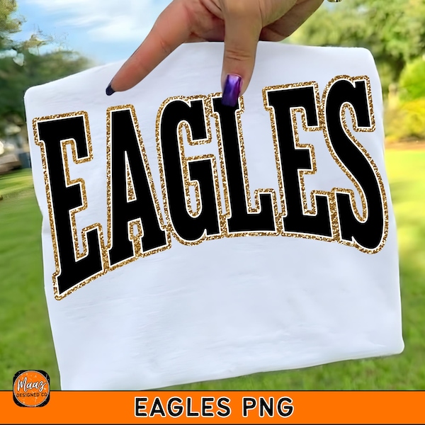 Mascota Varsity Eagles png, fútbol americano Eagles png, sublimación de mascota para ropa escolar png, águilas deportivas escolares png, descarga digital