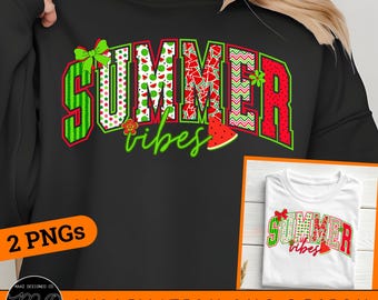 Watermelon png, boho coquette watermelon lover vibes design, summer varsity png, sublimation summer vibes shirt design, png gift for summer