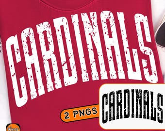 Cardenales universitarios desgastados png, fútbol americano de los cardenales png, mascota escolar con espíritu deportivo png (sublimación), mascota de los cardenales png, deporte escolar png