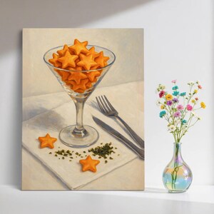 Kup 3, a 1 dostaniesz gratis, Cheddar Crackers w szklance do martini, sztuka, zabawny, prezent na parapetówkę, dekoracja ścienna do kuchni, olejny ból, prezent dla niej