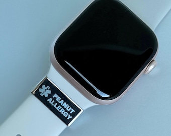 ""Notfallarmband"" für Uhren aus Edelstahl, mit Namen ""Infinity"""