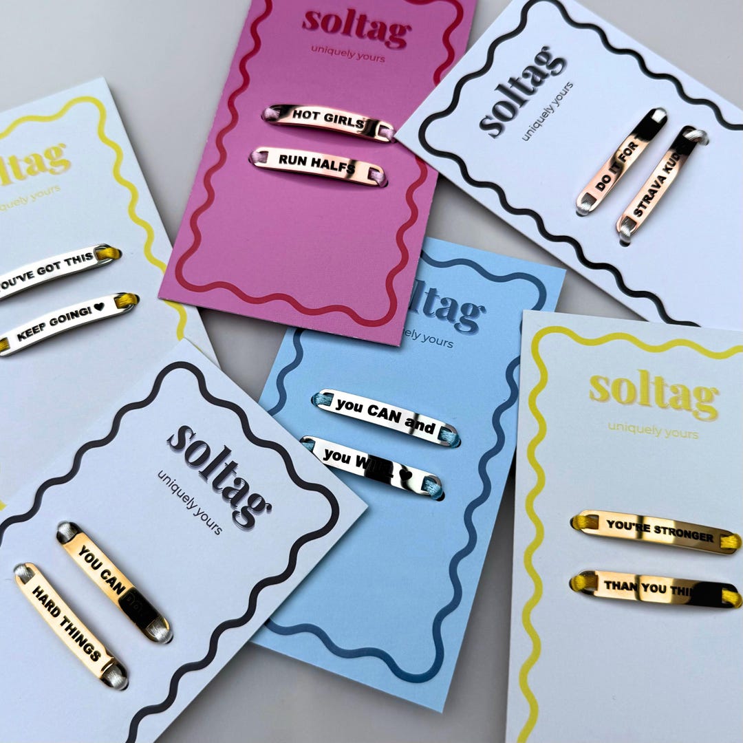 Footing Tags Personalised Metal Shoe Tags - Etsy