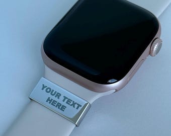 Etiqueta personalizada para reloj – Motivación grabada a medida / Apple, Garmin y Whoop