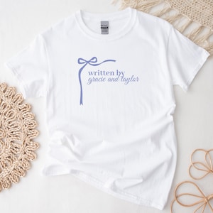Swiftie Shirt Fangirl Tee Written By My Favorite Artists Graphic Tee  Minimalist Concert Outfit T-Shirt Unisex Vintage Style Top