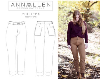 Philippa Pants - PDF Sewing Pattern Sizes 00-22