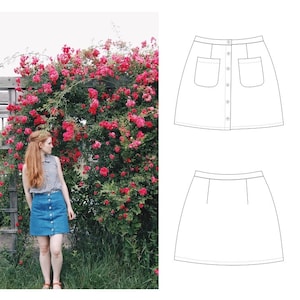 Pomona Pants and Shorts PDF Sewing Pattern Sizes 00-22 