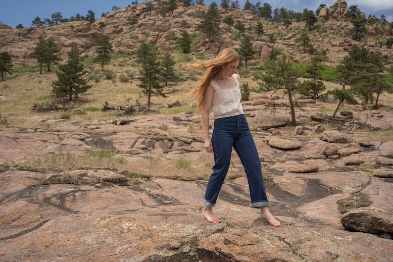 Helene Selvedge Jeans PDF Sewing Pattern Sizes 0022 Etsy