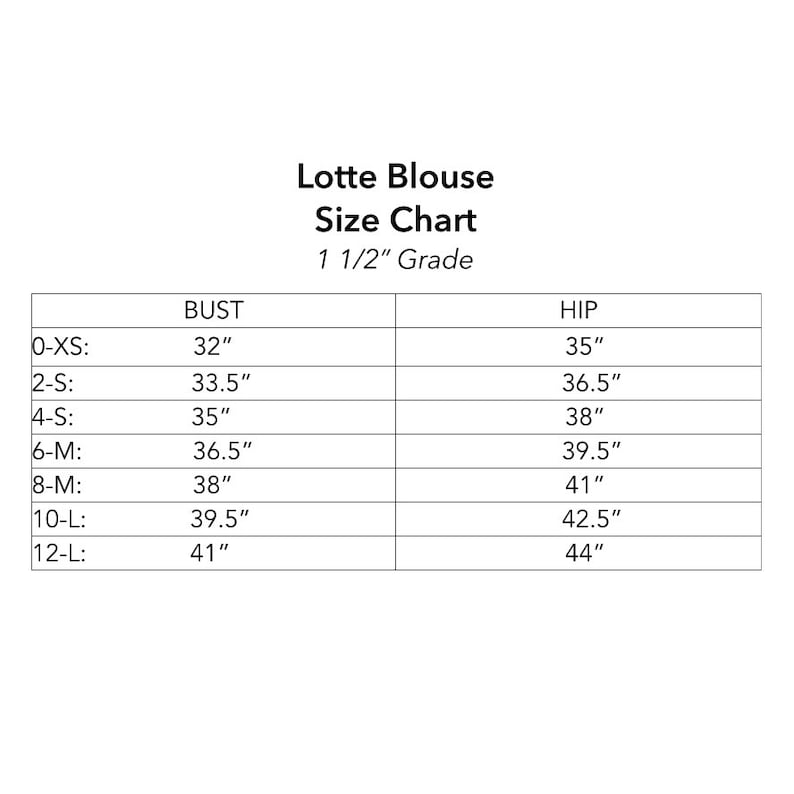 Lotte Blouse Off-The-Shoulder PDF Womens Sewing Pattern Sizes image 1