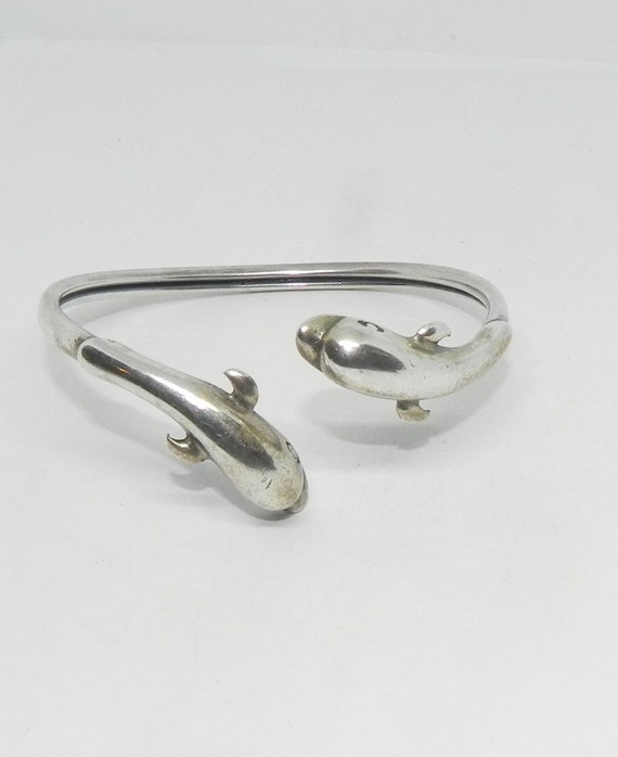 Beautiful Vintage Csast Sterling Silver Twin  Dol… - image 1