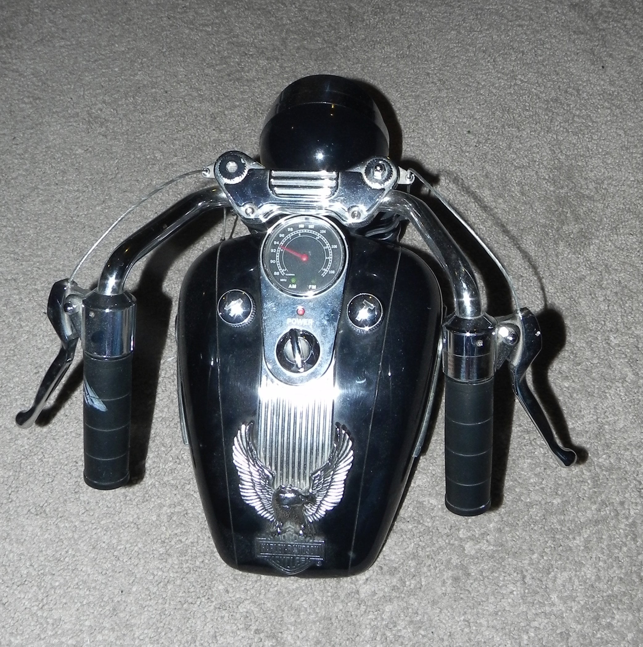 Vintage 1990s Rare Genuine HARLEY DAVIDSON Tank Am-fm Radio in