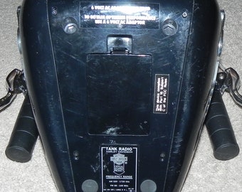ラジオ・コンポ Vintage Tank Radio Harley Davidson Vintage 1990s Rare Genuine HARLEY DAVIDSON Tank Am-fm Radio